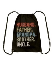 Husband - Father - Grandpa - Brother - Uncle Drawstring Bag tile