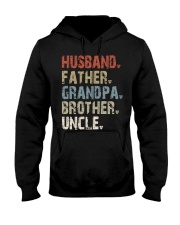 Husband - Father - Grandpa - Brother - Uncle Hooded Sweatshirt tile