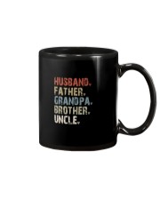 Husband - Father - Grandpa - Brother - Uncle Mug tile