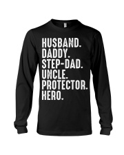 Husband-Daddy-Step-Dad-Uncle-Protector-Hero Long Sleeve Tee tile