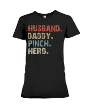 Husband-Daddy-Pinch-Hero Premium Fit Ladies Tee tile