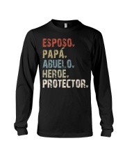 Esposo - Papa - Abuelo - Heroe - Protector Long Sleeve Tee tile