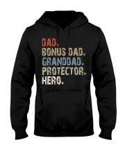 Dad - Bonus Dad - Granddad - Protector - Hero Hooded Sweatshirt tile
