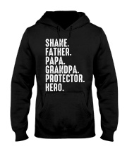 Shane-Father-Papa-Grandpa-Protector-Hero Hooded Sweatshirt tile