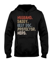 Husband-Daddy-Best Doc-Protector-Hero Hooded Sweatshirt tile