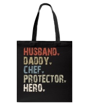 husband-daddy-chef-protector-hero Tote Bag tile