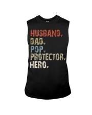 Husband - Dad - Pop - Protector - Hero Sleeveless Tee tile