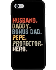 Husband-Daddy-Bonus Dad-Pepe-Protector-Hero Phone Case tile