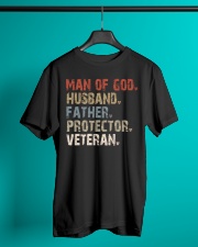 Man Of God-Husband-Father-Protector-Veteran Classic T-Shirt lifestyle-mens-crewneck-front-3