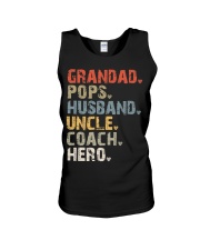Grandad-Pops-Husband-Uncle-Coach-Hero Unisex Tank tile