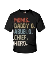 Memis - Daddy O - Abuelo - Chief - Hero Youth T-Shirt tile