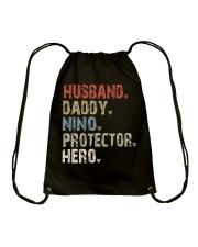 husband-daddy-nino-protector-hero Drawstring Bag tile