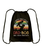 Dad And Boss Drawstring Bag tile