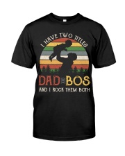 Dad And Boss Premium Fit Mens Tee tile