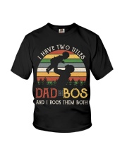 Dad And Boss Youth T-Shirt tile