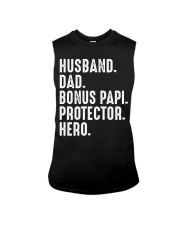 husband-dad-bonus-papi-protector-hero Sleeveless Tee tile