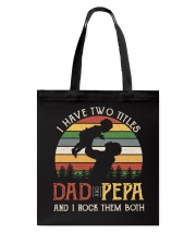 Dad And Pepa Tote Bag tile