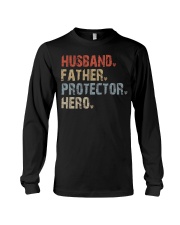 Husband-Father-Protector-Hero Long Sleeve Tee tile