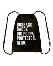 Big Poppa - Protector - Hero Drawstring Bag tile