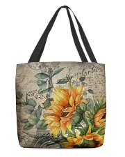 Sunflower All-over Tote back