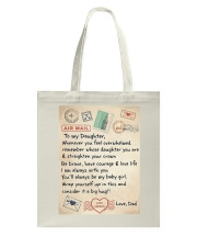 TO MY DAUGHTER Tote Bag tile