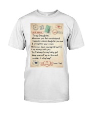 TO MY DAUGHTER Classic T-Shirt tile