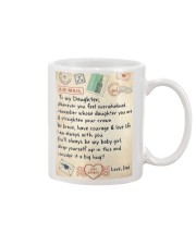 TO MY DAUGHTER Mug tile