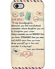TO MY GRANDDAUGHTER Phone Case tile