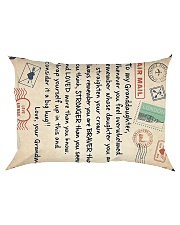 TO MY GRANDDAUGHTER Rectangular Pillowcase tile