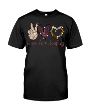 Peace Love Kindness Classic T-Shirt tile