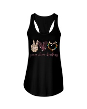 Peace Love Kindness Ladies Flowy Tank tile