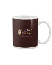 Peace Love Kindness Mug tile