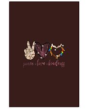 Peace Love Kindness Vertical Poster tile
