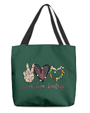 Peace Love Kindness All-Over Tote tile
