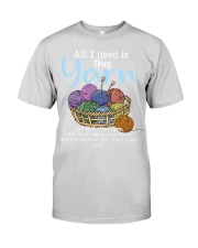 all i need is this yarn and that other yarn Premium Fit Mens Tee tile