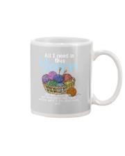 all i need is this yarn and that other yarn Mug tile