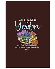 all i need is this yarn and that other yarn Vertical Poster tile