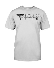 Nurse Life Heart Premium Fit Mens Tee tile