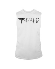 Nurse Life Heart Sleeveless Tee tile