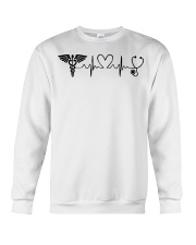 Nurse Life Heart Crewneck Sweatshirt tile
