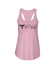 Nurse Life Heart Ladies Flowy Tank tile