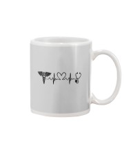 Nurse Life Heart Mug tile