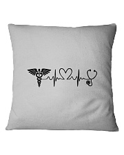 Nurse Life Heart Square Pillowcase tile