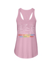 What actractly didn't you understand Ladies Flowy Tank tile