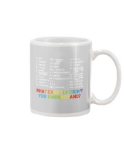 What actractly didn't you understand Mug tile