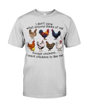 I want Chickens to like me Premium Fit Mens Tee tile
