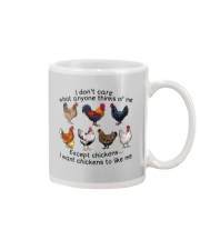 I want Chickens to like me Mug tile