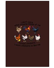 I want Chickens to like me Vertical Poster tile