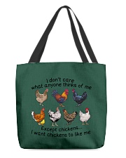 I want Chickens to like me All-Over Tote tile