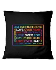 Love Over Fear 2 Square Pillowcase tile